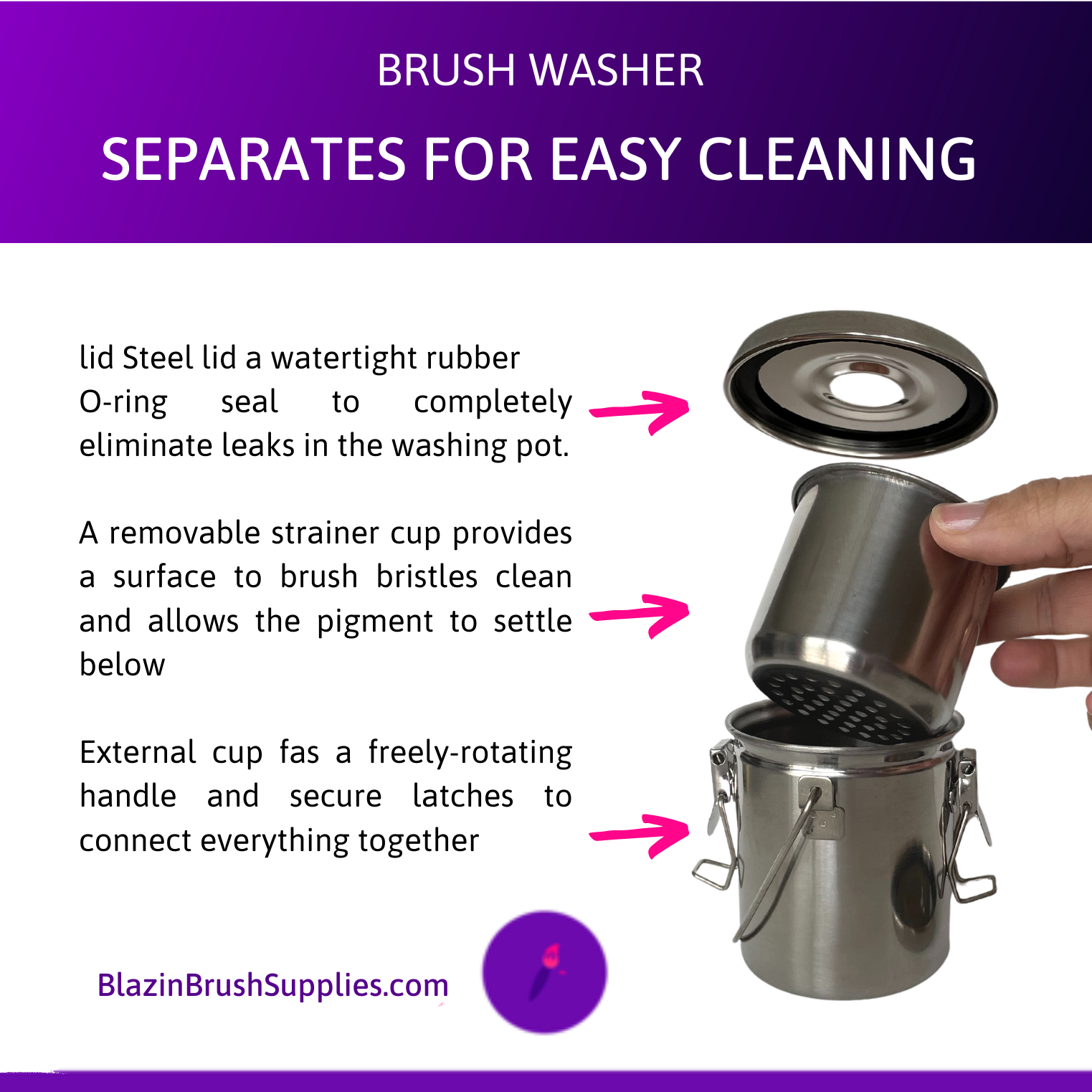 Brush Washer – Blazin Brush