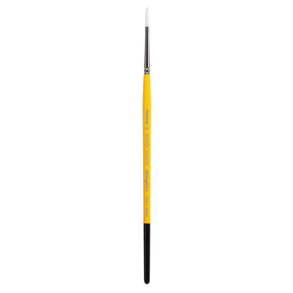 KINGART Face painting Brush - White Nylon 7950 - Round #3