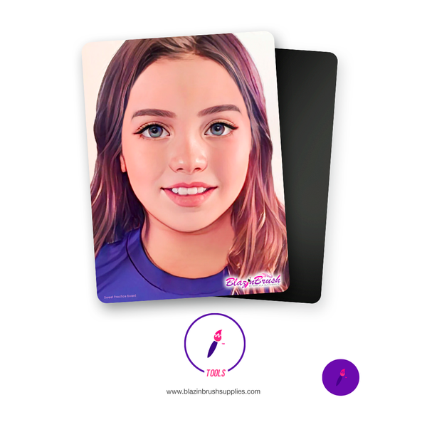 Sweet practice - Realistic Girl Face painting Board *Francesca*