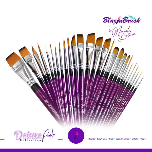 deluxe purple collection 27 brushes  deluxe purple collection 27 brushes