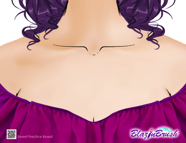 Sweet practice - Decolletage practice board vSweet practice - Decolletage practice board v