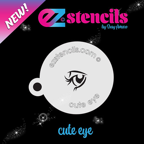EZ Stencil Cute Eye  EZ Stencil Cute Eye  EZ Stencil Cute Eye
