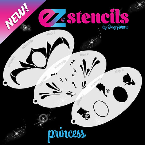 EZ Stencil Princess Set  EZ Stencil Princess Set EZ Stencil Princess Set