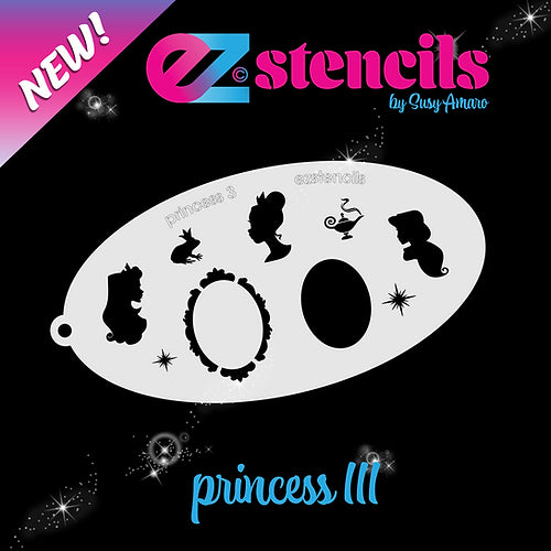 EZ Stencil Princess III Eye Set  EZ Stencil Princess III Eye Set 