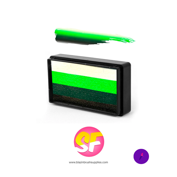 Ombre Collection "Green Gaia" Arty Brush Cake