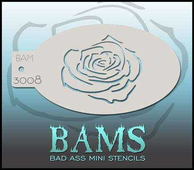 BAM3008 BAD ASS MINI STENCIL