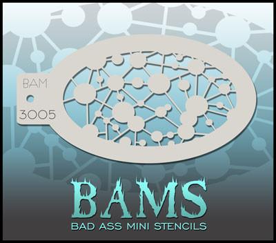 BAM3005 BAD ASS MINI STENCIL