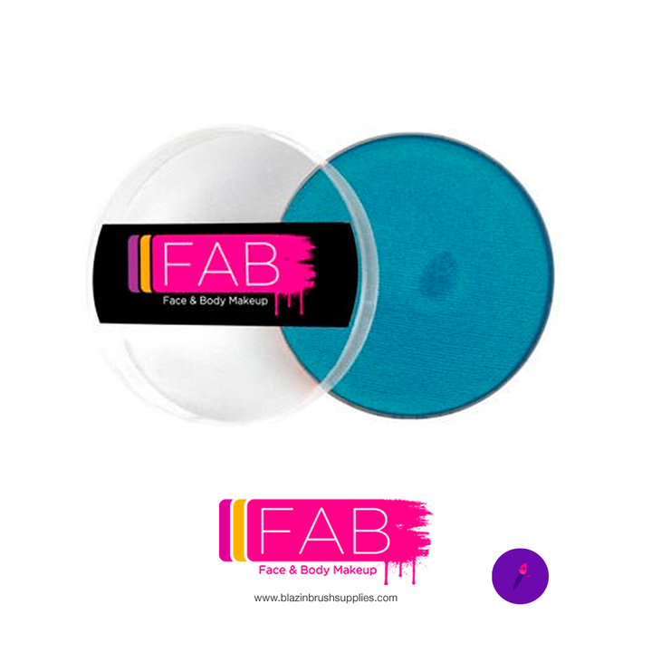 London Sky Blue Shimmer FAB Paint